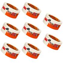 Kit 8 Fita Crepe 18 24 48mm x 50m 3M Pintura Profissional Kit 8 Fita Crepe 18 24 48mm x 50m 3M Pintura Profissional