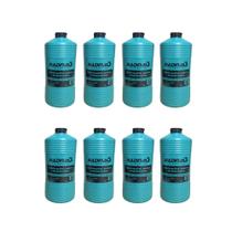 Kit 8 Fluido Ácido Solução P/ Baterias Radnaq 1 Litro