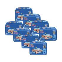 Kit 8 Fraldas Turma da Mônica Baby Jumbo RN com 36un cada