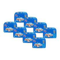 Kit 8 Fraldas Turma da Mônica Baby Jumbo RN com 36un cada Kit 8 Fraldas Turma da Mônica Baby Jumbo RN com 36un cada