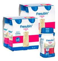 Kit 8 Fresubin 5.0 Kcal SHOT (Easy Bottle) Creme 125ml - Fresenius Kabi