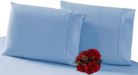 - Kit 8 Fronhas 100% Algodão 200 Fios Ponto Palito Percal Hiper Macia E Confortável