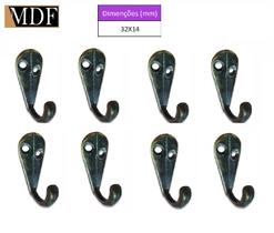 Kit 8 Gancho de Suspensão Pendurador 32x14 Artesanato Kit 8 Gancho de Suspensão Pendurador 32x14 Artesanato