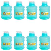 Kit 8 Garrafa de Agua Para Geladeira 1,3L Modelo Galão Com Tampa Clic Galaozinho Livre de BPA Kit 8 Garrafa de Agua Para Geladeira 1,3L Modelo Galão Com Tampa Clic Galaozinho Livre de BPA