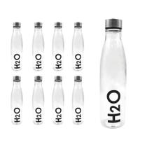 Kit 8 Garrafa De Agua Squeeze Vidro Suco Água Portátil 1l H2o Transparente Kit 8 Garrafa De Agua Squeeze Vidro Suco Água Portátil 1l H2o Transparente