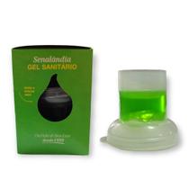 Kit 8 Gel Sanitário Adesivo Desinfetante Odorizador Vaso Anti-Manchas 6g Senalândia - Envio Já
