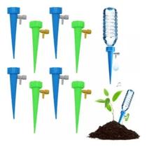 Kit 8 Gotejadores Automáticos p/ Plantas c/ Regulagem