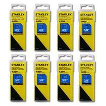 Kit 8 Grampo Grampeador Stanley Heavy Duty 10mm 3/8 Pol Tapeceiro Marceneiro Estofado Pistola Manual Kit 8 Grampo Grampeador Stanley Heavy Duty 10mm 3/8 Pol Tapeceiro Marceneiro Estofado Pistola Manual