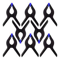 Kit 8 Grampo Marceneiro Aperto Rápido 9 Reforçado Prático Kit 8 Grampo Marceneiro Aperto Rápido 9 Reforçado Prático