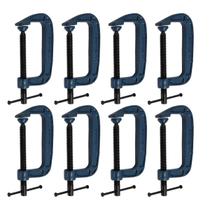 Kit 8 Grampos Sargento Tipo C 100Mm 4 Pol. Para Marceneiro