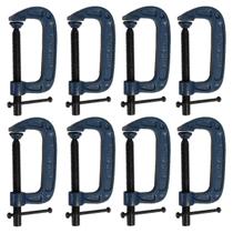 Kit 8 Grampos Sargento Tipo C 75Mm 3 Pol. Para Marceneiro