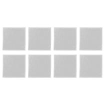 Kit 8 Guardanapo Renda Branco Poli-Bambu 45X45Cm Rafimex