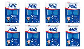 Kit 8 Hastes Flexíveis Mili Care 75 Unidades - Mili