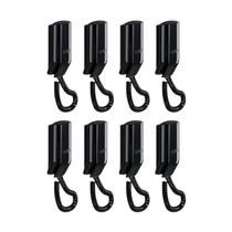 Kit 8 Interfone Intelbras Apartamento Tdmi 300 Condomínio Preto