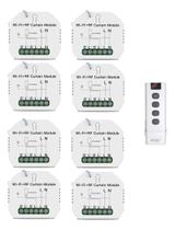 Kit 8 Interruptor Cortina Wifi Alexa Google Home + Controle Kit 8 Interruptor Cortina Wifi Alexa Google Home + Controle