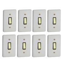 Kit 8 Interruptor Silentoque 1 Tecla Paralelo Legrand 1101 Pial