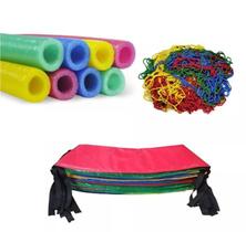 Kit 8 Isotubos Protetor de Molas Rede Tela de Proteção 3,66m / 3,70m