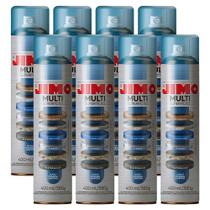 Kit 8 Jimo Multi Superfícies 400ml Limpa Vidro Plástico Laminado
