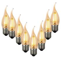 Kit 8 Lâmpada Chama Vela LED Iluminação Decorativa Estilo Clássico Aconchegante Sofisticado Elegante Kit 8 Lâmpada Chama Vela LED Iluminação Decorativa Estilo Clássico Aconchegante Sofisticado Elegante