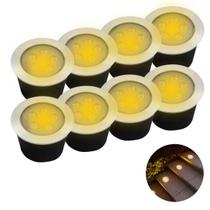 Kit 8 Lampada Jardim Balizador Iluminação Externa Bivolt Kit 8 Lampada Jardim Balizador Iluminação Externa Bivolt
