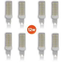 Kit 8 Lâmpada Led Halopim G9 12w 88 Leds Para Lustre Arandela Kit 8 Lâmpada Led Halopim G9 12w 88 Leds Para Lustre Arandela