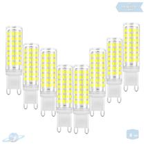 Kit 8 Lâmpadas De Led Halopin G9 10W Branco Frio (6000K) Kit 8 Lâmpadas De Led Halopin G9 10W Branco Frio (6000K)