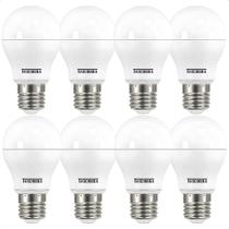Kit 8 Lâmpadas Led Bulbo Tkl 9w Taschibra E27 Bivolt 4000k Neutro Kit 8 Lâmpadas Led Bulbo Tkl 9w Taschibra E27 Bivolt 4000k Neutro