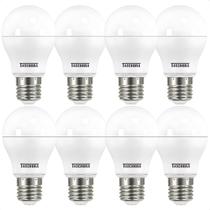 Kit 8 Lâmpadas Led Bulbo TKL 9W Taschibra E27 Bivolt