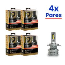 Kit 8 Lâmpadas Ultra Led TX5 6K H4 PRO 11000LM 100W