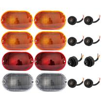 KIT 8 Lanterna Ônibus Marcopolo Torino Senior com 8 Soquetes