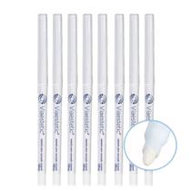 Kit 8 Lapiseira Retrátil Marcação Corporal Lápis Branco Via Estetic