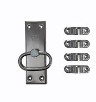 Kit 8 Levantador de janela Inox e 4 Cremona Inox - Feltrin