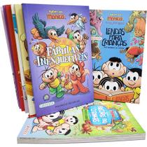 Kit 8 Livros Turma da Monica Lendas Folclore Fábulas Contos por Mauricio de Sousa