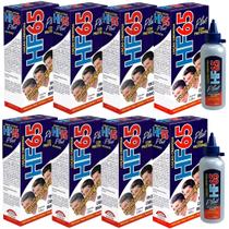 Kit 8 Loção Restauradora HF65 Plus Tonalizante Capilar Unissex Cremosa Incolor 120ml