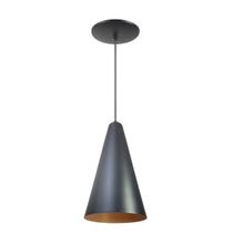 Kit 8 Luminária Pendente Cone Com Interior Cobre Com Fiação 110/220v Kit 8 Luminária Pendente Cone Com Interior Cobre Com Fiação 110/220v