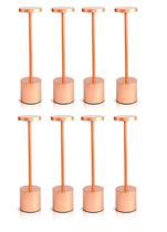 Kit 8 Luminárias de Mesa Candeeiro Led Rose Sem Fio Tutto Home Recarregável Kit 8 Luminárias de Mesa Candeeiro Led Rose Sem Fio Tutto Home Recarregável