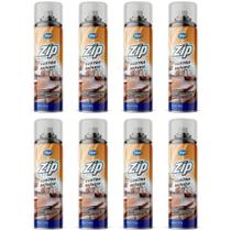 Kit 8 lustra moveis limpa perfuma e dá brilho spray zip 300ml my place