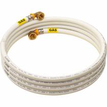 Kit 8 Metros 16mm Tubo PEX GÁS Multicamadas + 2 Cotovelos