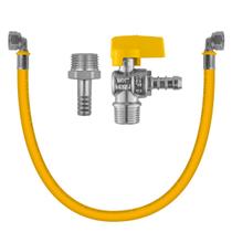 Kit 8 Metros Tubo Pex 16mm P/ Gás + Cotovelos + Registro + Adaptador Tubulação GLP GN Residencial ASTRA Kit 8 Metros Tubo Pex 16mm P/ Gás + Cotovelos + Registro + Adaptador Tubulação GLP GN Residencial ASTRA