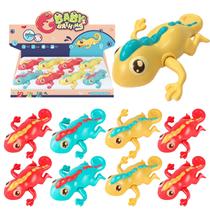 Kit 8 Mini Camaleões Nadadores Brinquedo Para Crianças À Corda Lembrancinha