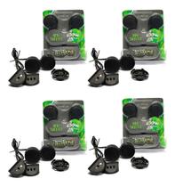 Kit 8 Mini Tweeter Technoise Cristal Piezoeletrico - 80 Watts Rms