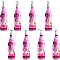 Kit 8 Mix Gel Creme BODY GIRL Beijável Morango Pélvico Atac