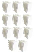 Kit 8 Modulo Interruptor Paralelo Branco Alumbra Inova Pro