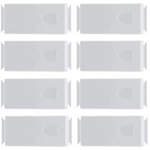 Kit 8 Módulo Pulsador Campainha Tramontina 6A 250V Branco