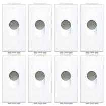 Kit 8 Módulo Saída De Fio Bticino Branco Light Sn4953f