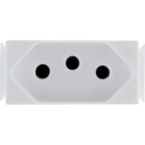 Kit 8 Modulo Tomada 2p+t Tramontina Aria 20 A 250 V Branco Kit 8 Modulo Tomada 2p+t Tramontina Aria 20 A 250 V Branco