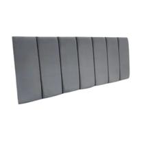 Kit 8 Módulos Estofados Cabeceira Cama Casal 20x60cm