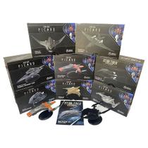 Kit 8 Naves Star Trek Picard Discovery Hero Collector