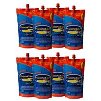 Kit 8 Neofloc Neoclor Refil P/ Manutençao E Limpeza Piscina