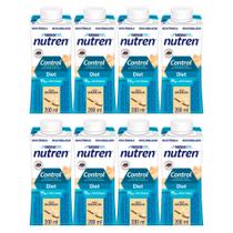 Kit 8 Nutren Control Diet com 15g de Proteínas Sabor Baunilha 200ml